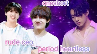 rude ceo period heartless request oneshort movie 🍿🎥 taekook ff love story in hindi dubbed ❣️ [upl. by Dzoba752]