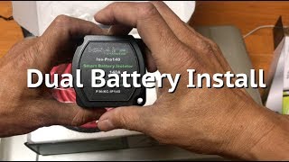 Dual Battery Isolator Install Step by step [upl. by Regor]