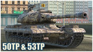 50TP Tyszkiewicza amp 53TP Markowskiego • WoT Blitz Gameplay [upl. by Nywloc]