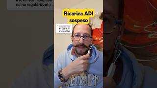 Ricarica ADI sospeso [upl. by Charis147]