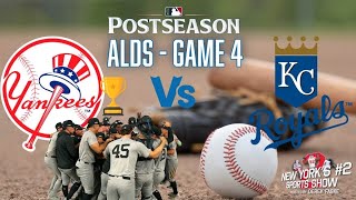 ALDS Game 4 Gerrit Cole helps Yankees punch ticket to ALCS with 31 victory over Royals [upl. by Holtorf]