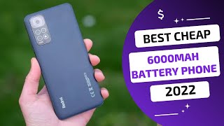 Best Cheap 6000mAh Phone 2022  Long Battery Life Phone [upl. by Anirbaz200]