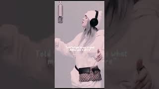 Billie Eilish  idontwannabeyouanymore live at colors studioreels billieeilish idontwannabeyoua [upl. by Wallis420]