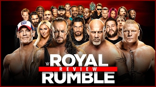 REVIEW  ROYAL RUMBLE 2017 [upl. by Nnylak]