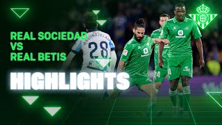 Resumen del partido Real Sociedad  Real Betis  HIGHLIGHTS  Real BETIS Balompié [upl. by Warfourd]