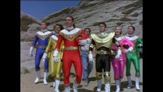 A Golden Homecoming  Super Zeo Gems and Zords  Zeo  Power Rangers Official [upl. by Jegger]