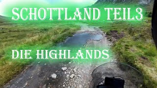 Motorradtour Schottland Teil 3 die Highlands unterwegs mit Zelt und zwei alten Böcken [upl. by Oluas]