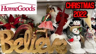 HomeGoods Christmas Decor 2022 Complete Store Walkthrough [upl. by Pavlish]