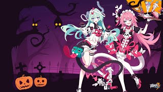 Rozalia And Lilia Halloween Costumes Special Outfits Honkai Impact 3rd [upl. by Guendolen]