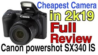 Canon powershot SX430 IS review  cheapest camera in 2019 [upl. by Leribag51]