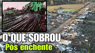 O RIO SUBIU 40 METROS NESSA CIDADE DESTRUIÇÃO EM MASSA [upl. by Aleekat]