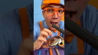 SHHH Its Blippis SPOON ASMR Challenge blippi shorts [upl. by Etam]