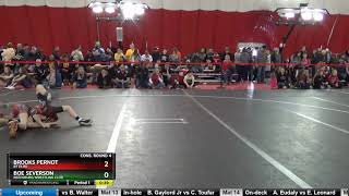 14U 77 Brooks Pernot RT ELITE Vs Boe Severson Reedsburg Wrestling Club [upl. by Ardnahsal]