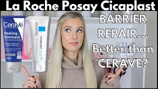 La Roche Posay Cicplast Baume B5 vs Cerave Healing Ointment for Dry Skin Barrier [upl. by Lilybelle423]