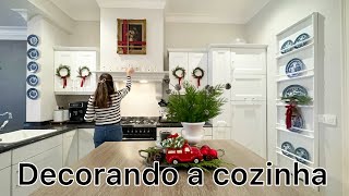 DICAS DE DECORAÇÃO NATALINA NA COZINHA [upl. by Dranek]