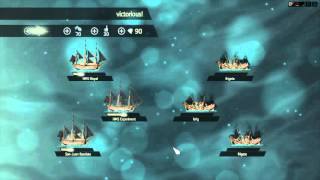 Assassins Creed IV Black Flag Kenways fleet ship battles [upl. by Jeannine9]