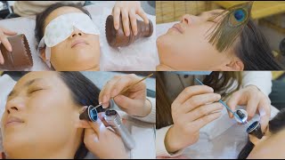 ASMR｜China traditional Ear Spa Ear Cleaning  Picking Tapping Spa best new [upl. by Adnawak385]