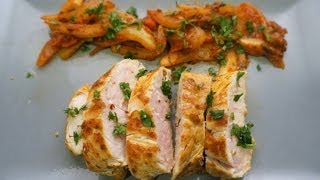 Solomillo de pavo con cebolla y curry  Receta light [upl. by Yenettirb]