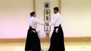 Aikido  sotai dosa irimi tenkan kaiten [upl. by Massimiliano]