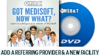 How to Add A Referring Provider and A New Facility in to the Medisoft System version 20 [upl. by Sutherlan]