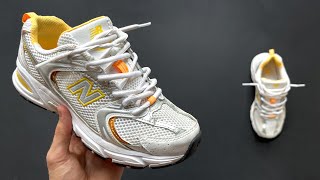 HOW TO LOOSE LACE UP NEW BALANCE 530 [upl. by Kant184]