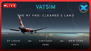 The NY FNO Cleared 2 Land  B762  St Louis  Chicago  New York  AutoOrtho  XPlane 12 [upl. by Tierza]