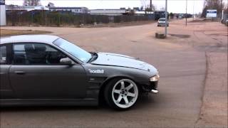 Nissan 200sx s14 testdrivingdrifting [upl. by Delp]