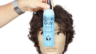 How to Use Sea Salt Spray for Hair  TheSalonGuy [upl. by Trevlac287]