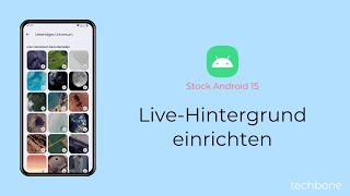 LiveHintergrund einrichten Android 15 [upl. by Kiki]