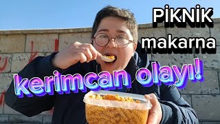 Makarnalı Piknik Vlog  Kerimcan Durmaz Olayı Nedir🫡  Biz Bize Aktivite  Vlog ve Yemek [upl. by Ecenahs417]