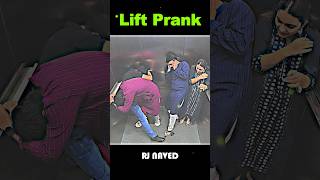 Handsome Boy Lift Bomb 💣 Defused Prank On Lift 😅 Dont Miss The End 🤫 Credit  Rj Naved 🤫 rjnaved [upl. by Kurtzman119]