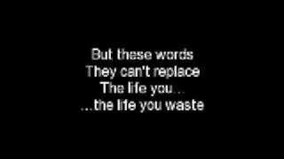 Waste by Staind Lyrics Included [upl. by Robbyn]