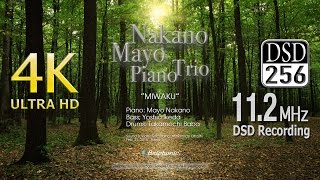 Mayo Nakano Piano Trio quotMIWAKUquot 4K UHD Video  DSD256 112MHz Live Recording ハイレゾ [upl. by Yebba]