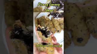 Pisang goreng naga coklat lumer  buatnya gampang dan nikmat banget pisanggorengkekinian shorts [upl. by Barton483]