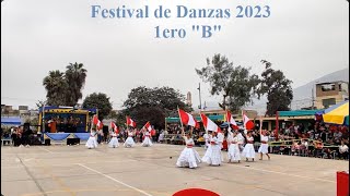 IE SINCHI ROCA 2023 1ro quotBquot La Libertad Categoría A  Festival de Danza Urb San AgustínComas [upl. by Randene]