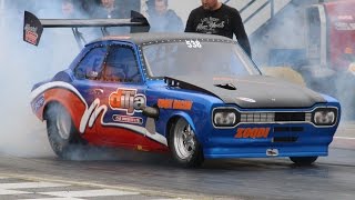 Rotary Mk1 Escort runs 766 at 175 mph [upl. by Carol-Jean]