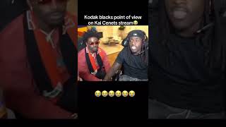 I understand now yak😂🔥 shorts kaicenatlivestream kodakblack kaicenatstream [upl. by Yesnik577]