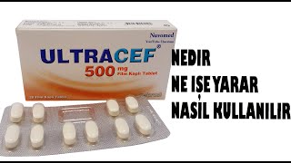 ULTRACEF Tablet Sefprozil Nedir Niçin Kullanılır Nasıl Kullanılır Yan Etkileri Nelerdir [upl. by Cassella328]