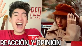 Taylor Swift  Red Taylors Version Album  REACCIÓN [upl. by Rydder]