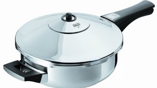 kuhn rikon duromatic energy efficient pressure cooker frying pan [upl. by Garaway473]