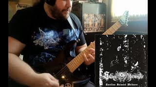 Satanic Warmaster  The vampiric tyrantcover guitar tab in description [upl. by Kermie]