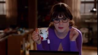 New Girl Nick amp Jess 2x14 12 Nick writes a character based on Jess Jessica Night [upl. by Introc]