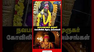 நவபாஷாணம் முருகர் கோவிலின் சிறப்பு அம்சங்கள்  GEM TV murugartemple palanimuruga [upl. by Notsruht293]