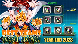 Best Teams Dokkan Battle Global  JAN 2024 Edition  Dragon Ball Z Dokkan Battle [upl. by Neelyad]