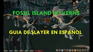 Fossil Island Wyverns Slayer guide OSRS [upl. by Yral]