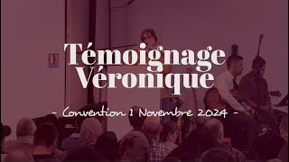 Témoignage Véronique Vesoul  Convention 1 Novembre 2024 [upl. by Darach]