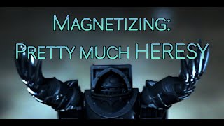 How To Magnetize a Cataphractii Terminator  Warhammer 3040k [upl. by Dacia]