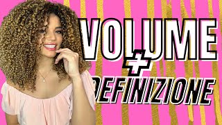 TOP 10 TIPS PER CAPELLI RICCI DEFINITI E CON VOLUME [upl. by Wilbur]