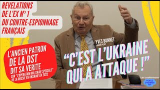 CONFERENCE DEBAT AVEC YVES BONNET  CRISE EN UKRAINE [upl. by Nottus]