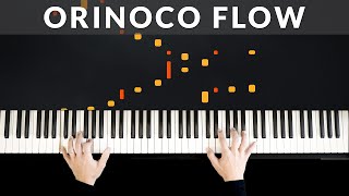 Orinoco Flow  Enya  Tutorial of my Piano Cover [upl. by Urania]